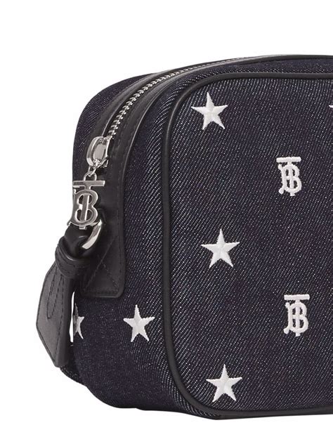 burberry kid's monogram camera crossbody bag|Burberry Kids Star And Monogram Motif Denim Camera Bag.